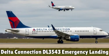 delta connection dl3543 emergency landing
