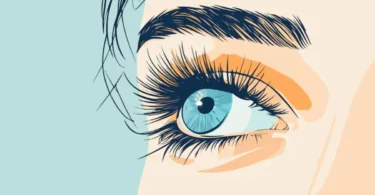 how to get an eyelash out