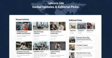 lancorp.info - global updates & editorial picks