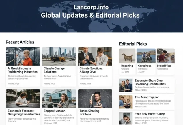lancorp.info - global updates & editorial picks