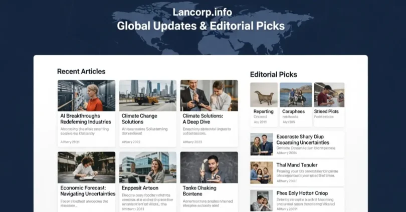 lancorp.info - global updates & editorial picks